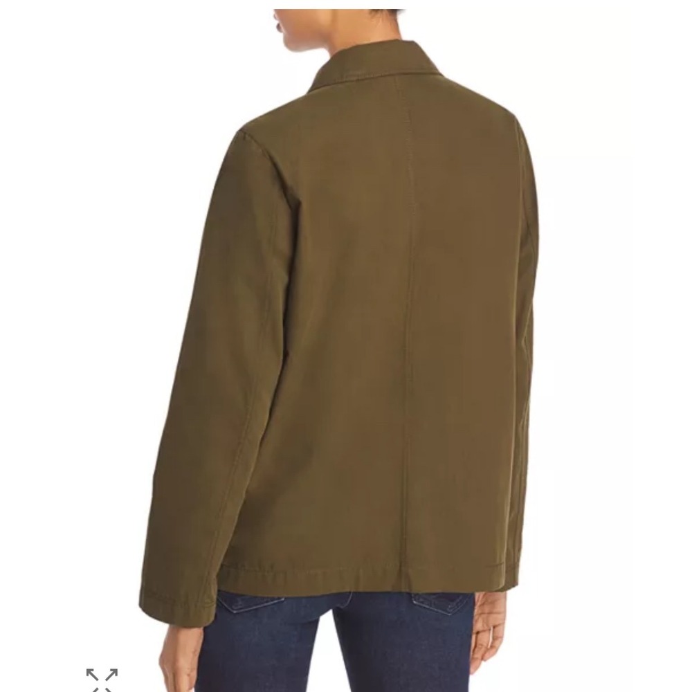 Lafayette‎ 148 Amaris Shirt Jacket SzM utility chore jacket - Picture 3 of 7